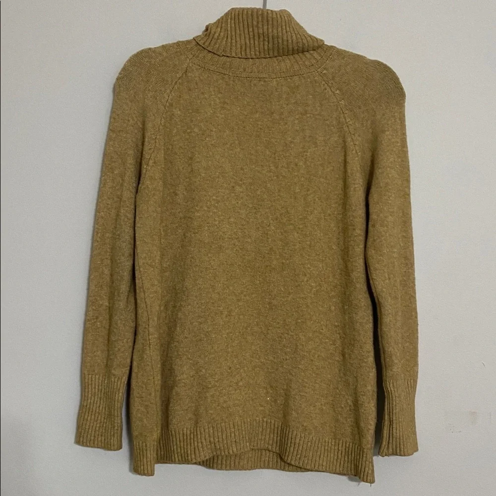 Monisqui turtleneck tan sweater